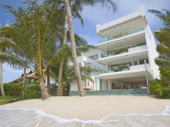 Panu Luxury Beachfront Apartments Bophut Esterno foto