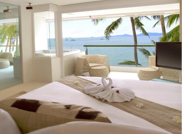 Panu Luxury Beachfront Apartments Bophut Esterno foto